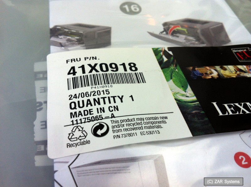 Ersatzteil: Lexmark 41X0918 41X0547 Pickup Tires 2 Pcs. ~E