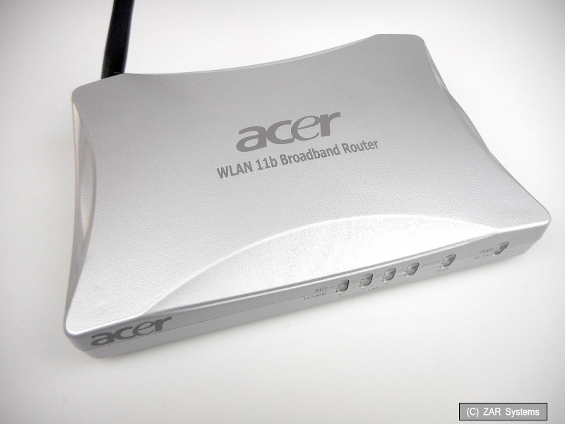 Acer WLAN 11b Router Kit mit Router, USB WLAN Dongle und PCMCIA Karte