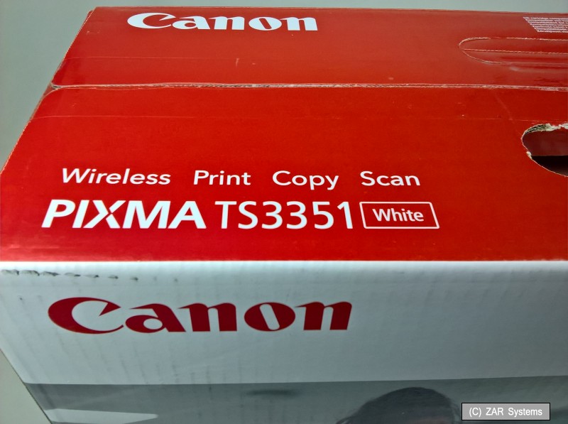Canon PIXMA TS3350 Farbtintenstrahl-Multifunktionsgerät-WLAN-Print App neu  Weiß 4549292143966