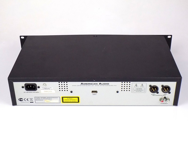 American Audio UCD-100 MKIII MP3 CD USB Player XLR-Ausgang