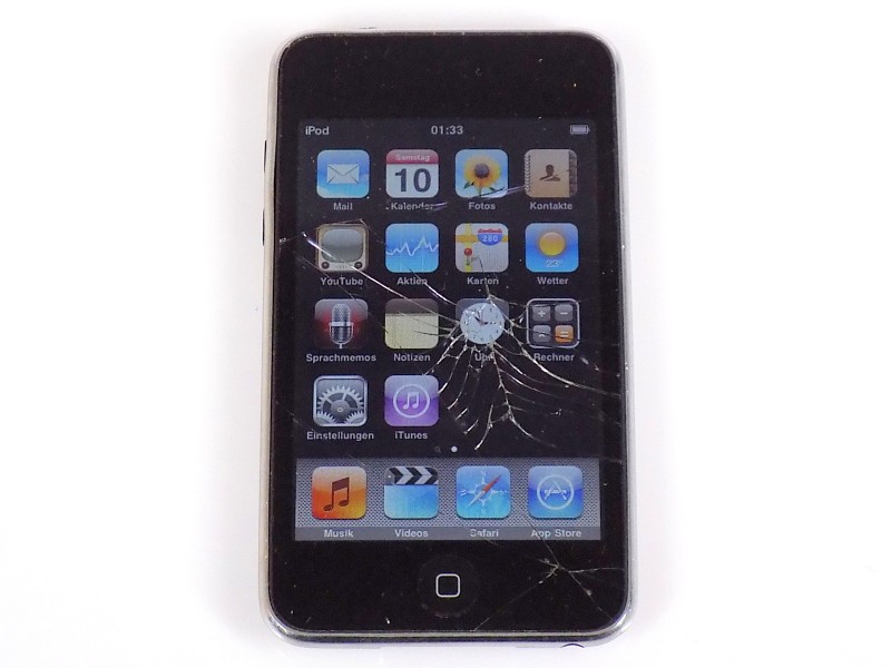 32GB Apple iPod touch MB533FD/A (2. Generation) MP3-Player mit  Display-Bruch | eBay