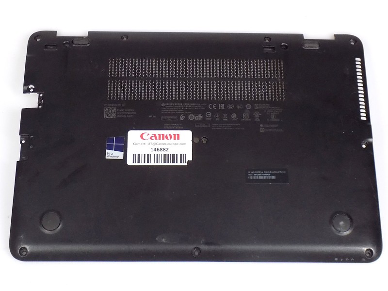Bas De Boîtier (bottom Case) Pour HP EliteBook 840 G3 - Référence 6070B0883301, Pièce D'occasion En Bon état