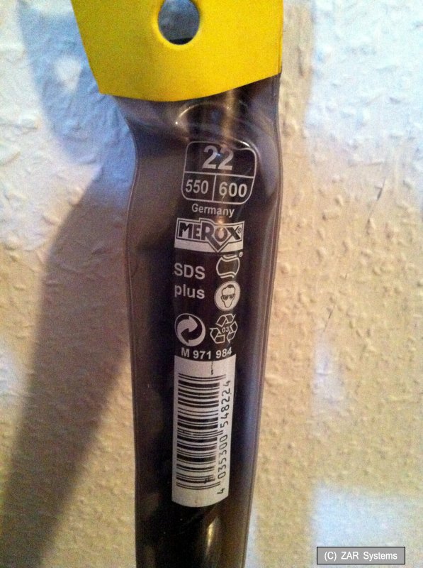 Fischer Bohrer SDS Plus II Pointer 22 / 550 / 600 - 531851